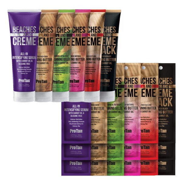 Beaches & Crème Intro Kit 250ml & 22ml*3