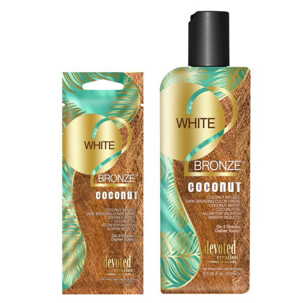White 2 Bronze Coconut 15ml & 251ml