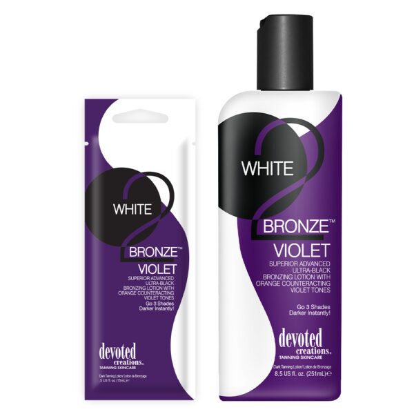 White 2 Bronze Violet 15 ml & 251ml
